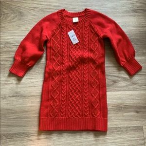 Sweater dress for toddler